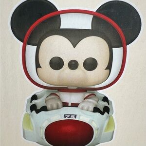 Funko Pop Rides Disney World 50th Anniversary Mickey Mouse on Space Mountain